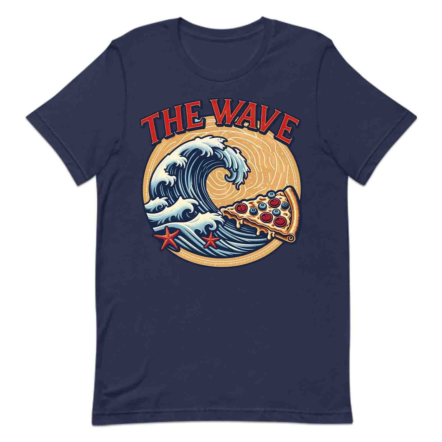 Retro Surf & Pizza T-Shirt, Vintage Wave Sweatshirt, Beach Lover Hoodie | PRODUCT CODE: RTSUIPOWCJL