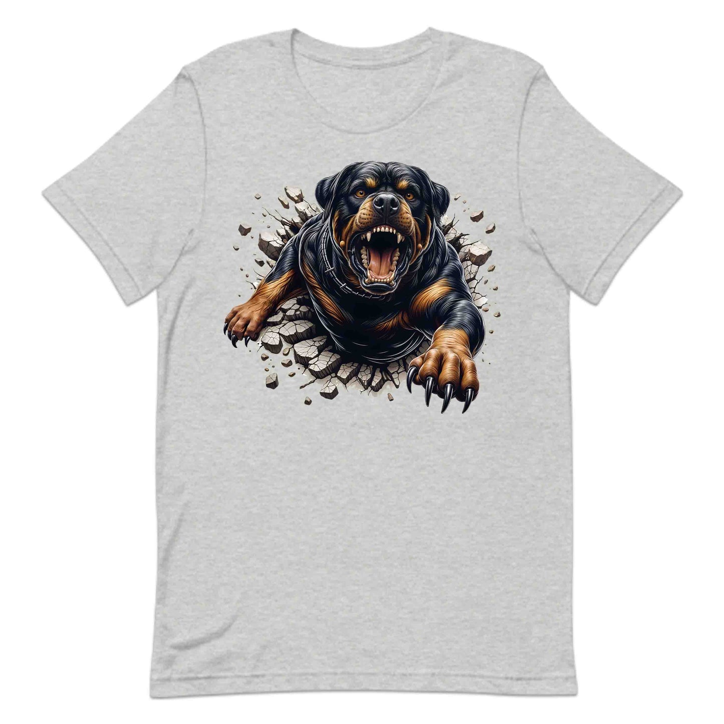 Rottweiler Breaking Through Wall 3D Realistic Powerful Rottweiler Dog | PRODUCT CODE: RTWLREBKNWLDS