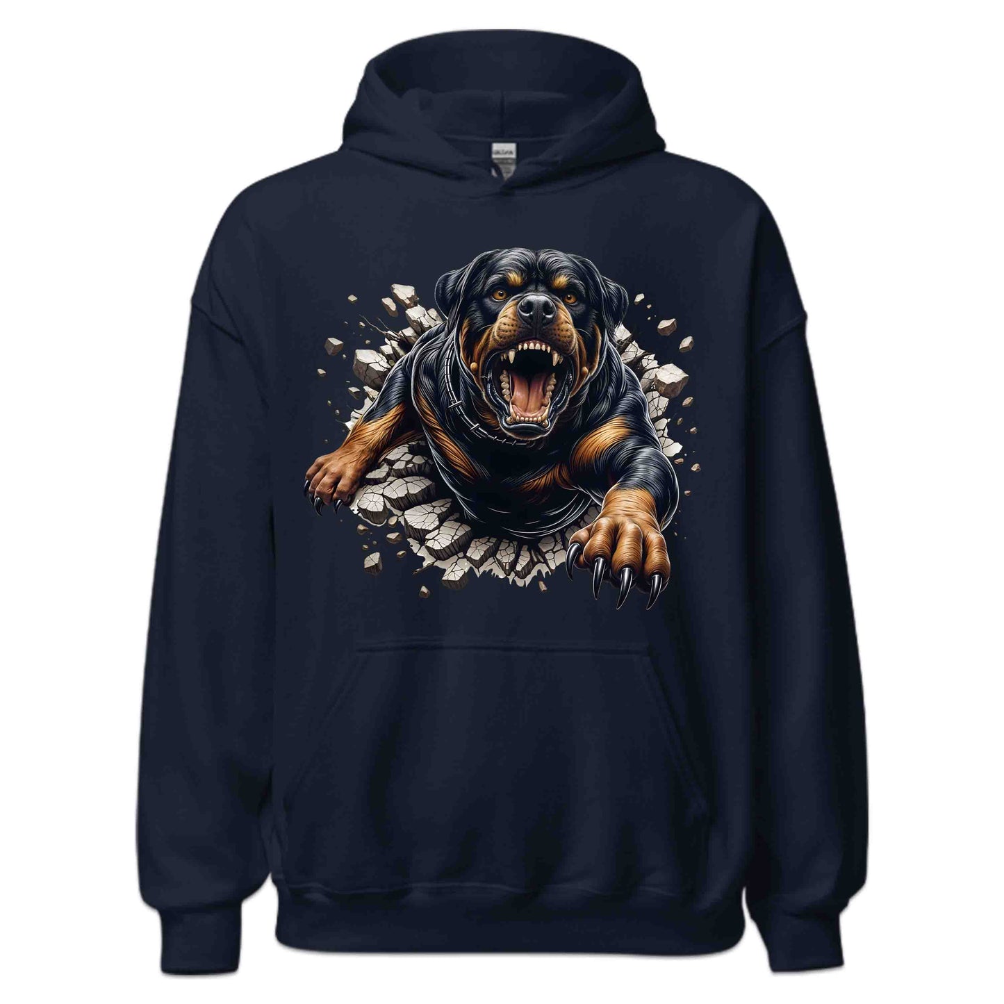 Rottweiler Breaking Through Wall 3D Realistic Powerful Rottweiler Dog | PRODUCT CODE: RTWLREBKNWLDS