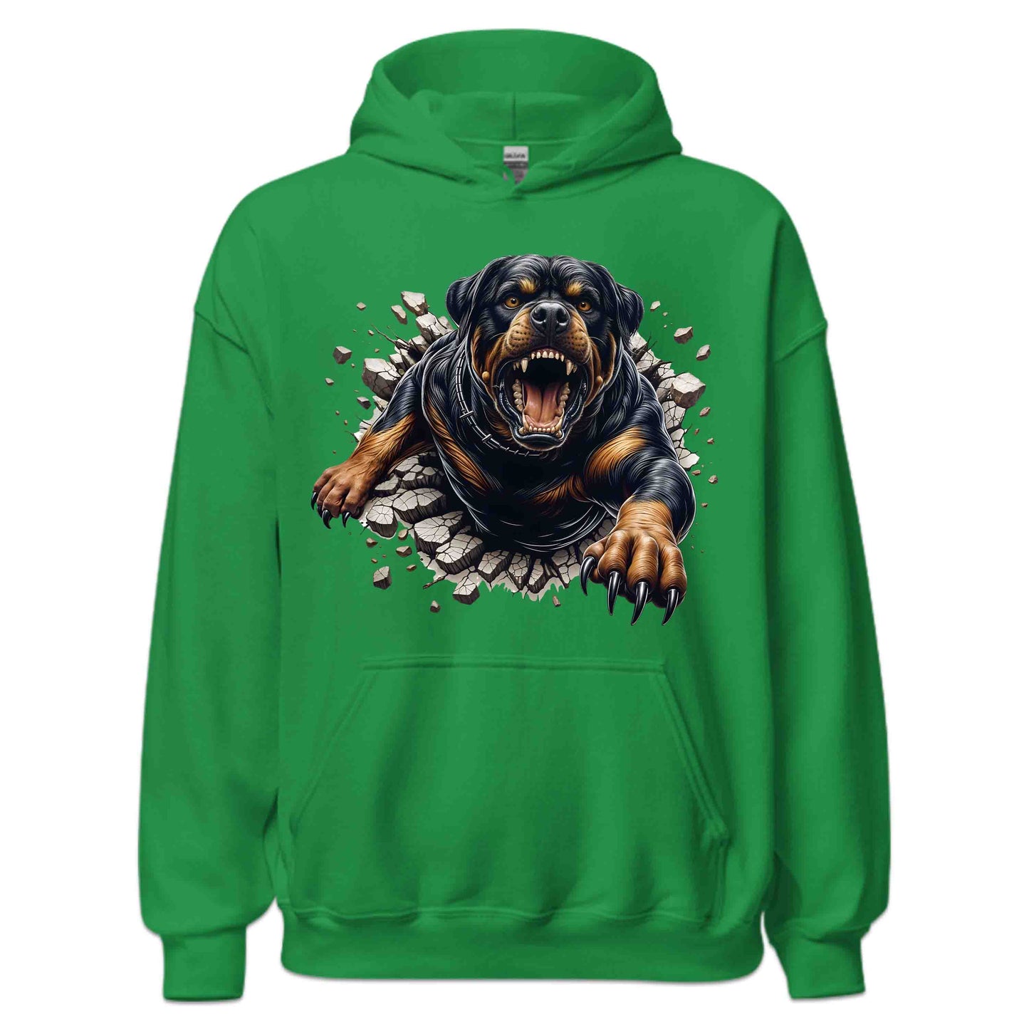 Rottweiler Breaking Through Wall 3D Realistic Powerful Rottweiler Dog | PRODUCT CODE: RTWLREBKNWLDS