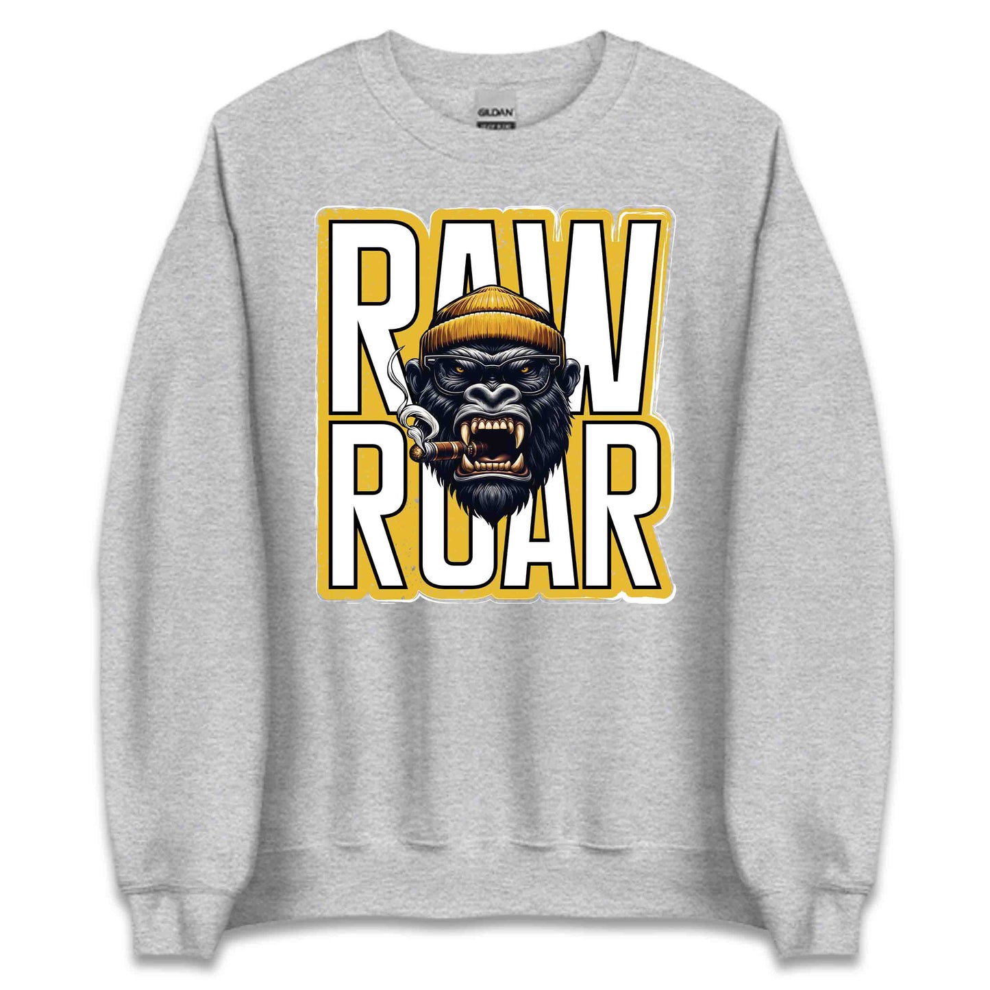 Raw Roar Gorilla Smoking Cigar Powerful Animal | PRODUCT CODE: RWAOGLOSMKNC