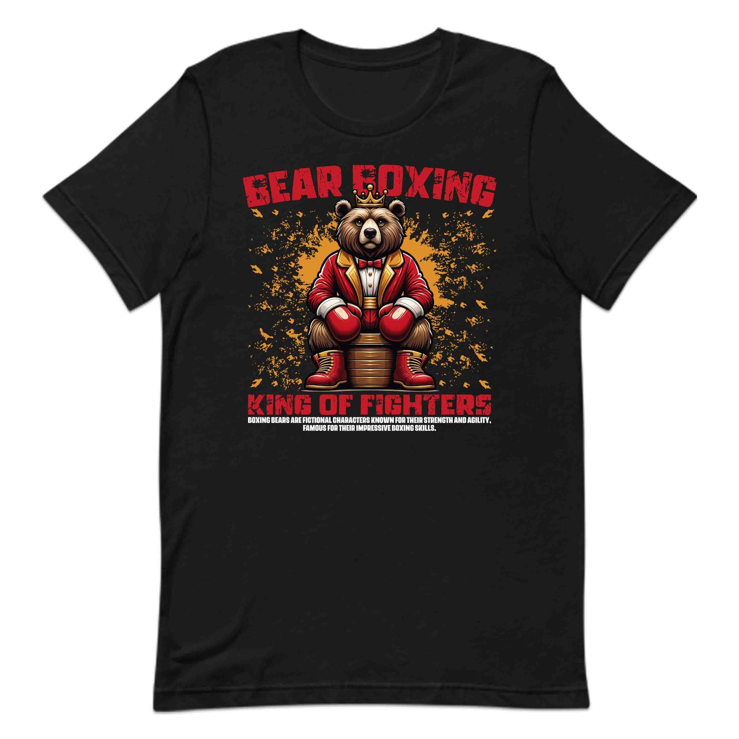 Royal Bear Boxing King of Fighters Champion Boxer | PRODUCT CODE: RYLBREXNGFTEC