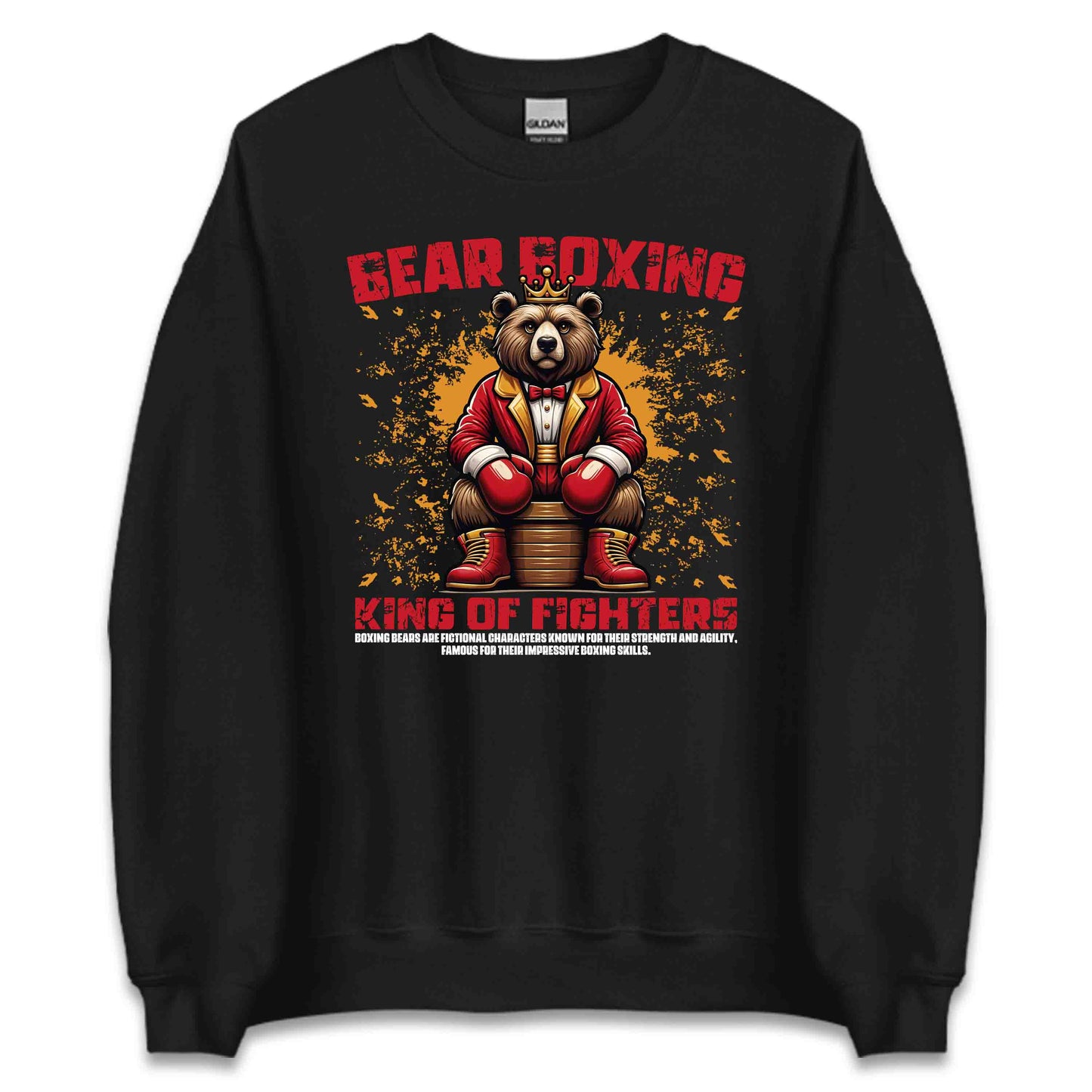 Royal Bear Boxing King of Fighters Champion Boxer | PRODUCT CODE: RYLBREXNGFTEC