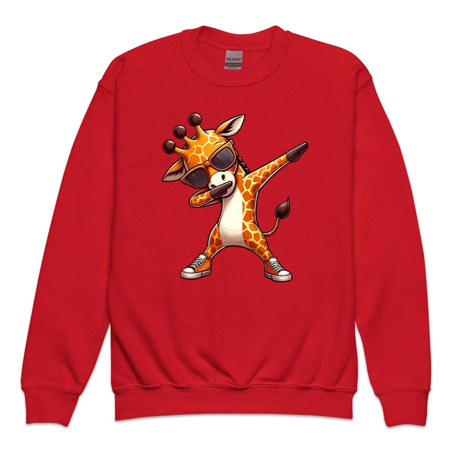 Giraffe Dabbing Safari Dance Fun Wildlife Animal | PRODUCT CODE: LMAGRFDAN