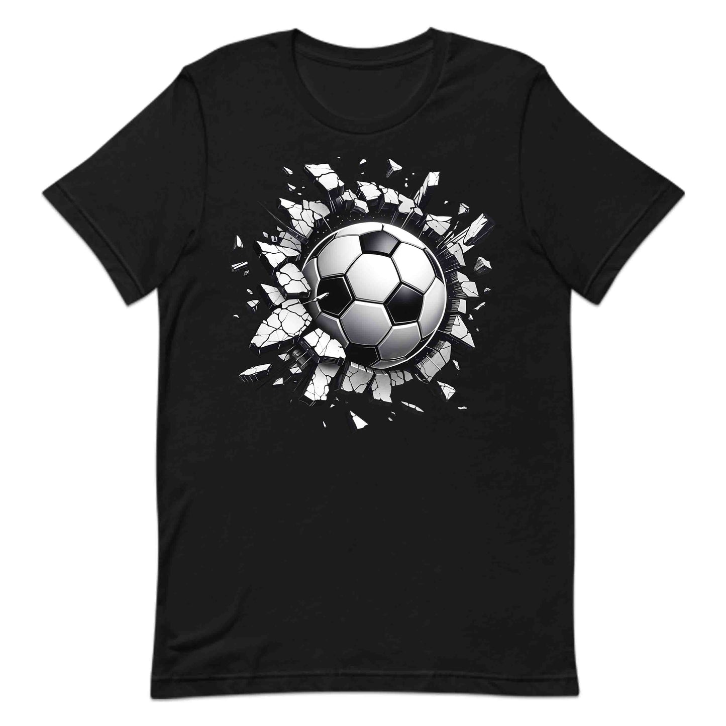 Soccer Ball Breaking Through Wall 3D Realistic Shattering Football | PRODUCT CODE: SCROBLABRKNW