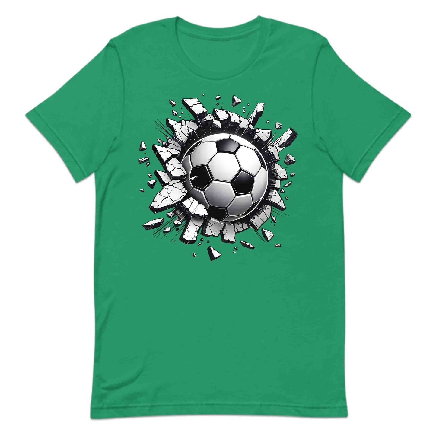 Soccer Ball Breaking Through Wall 3D Realistic Shattering Football | PRODUCT CODE: SCROBLABRKNW