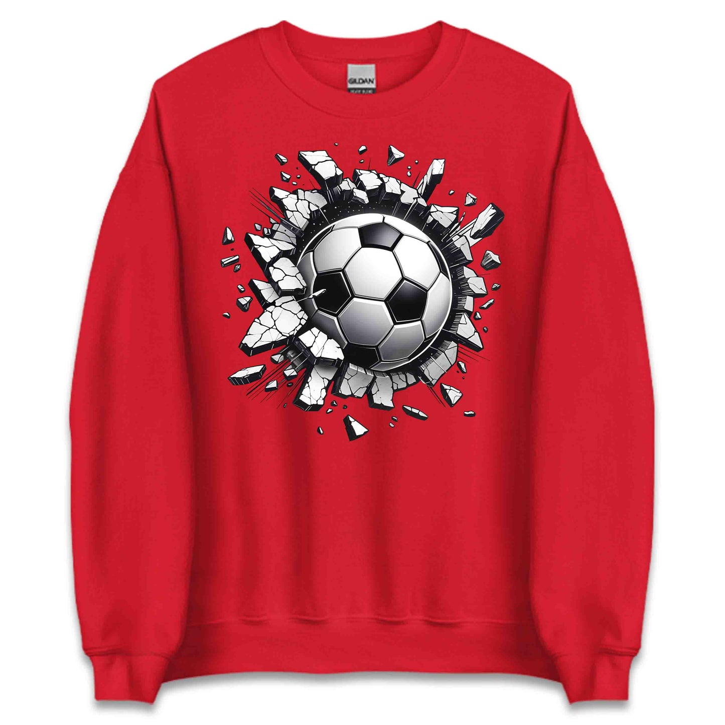 Soccer Ball Breaking Through Wall 3D Realistic Shattering Football | PRODUCT CODE: SCROBLABRKNW