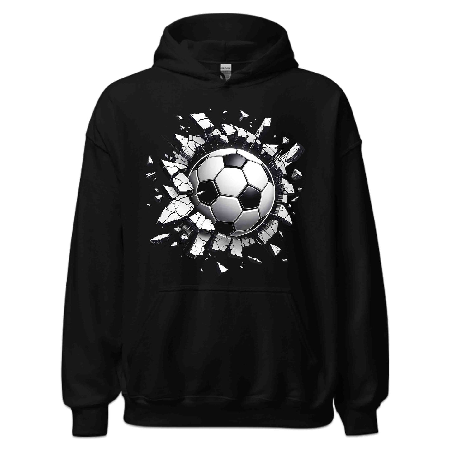 Soccer Ball Breaking Through Wall 3D Realistic Shattering Football | PRODUCT CODE: SCROBLABRKNW