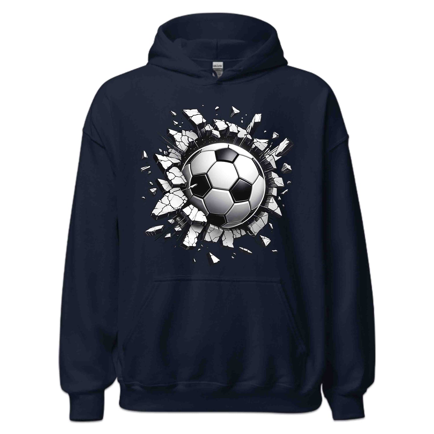 Soccer Ball Breaking Through Wall 3D Realistic Shattering Football | PRODUCT CODE: SCROBLABRKNW