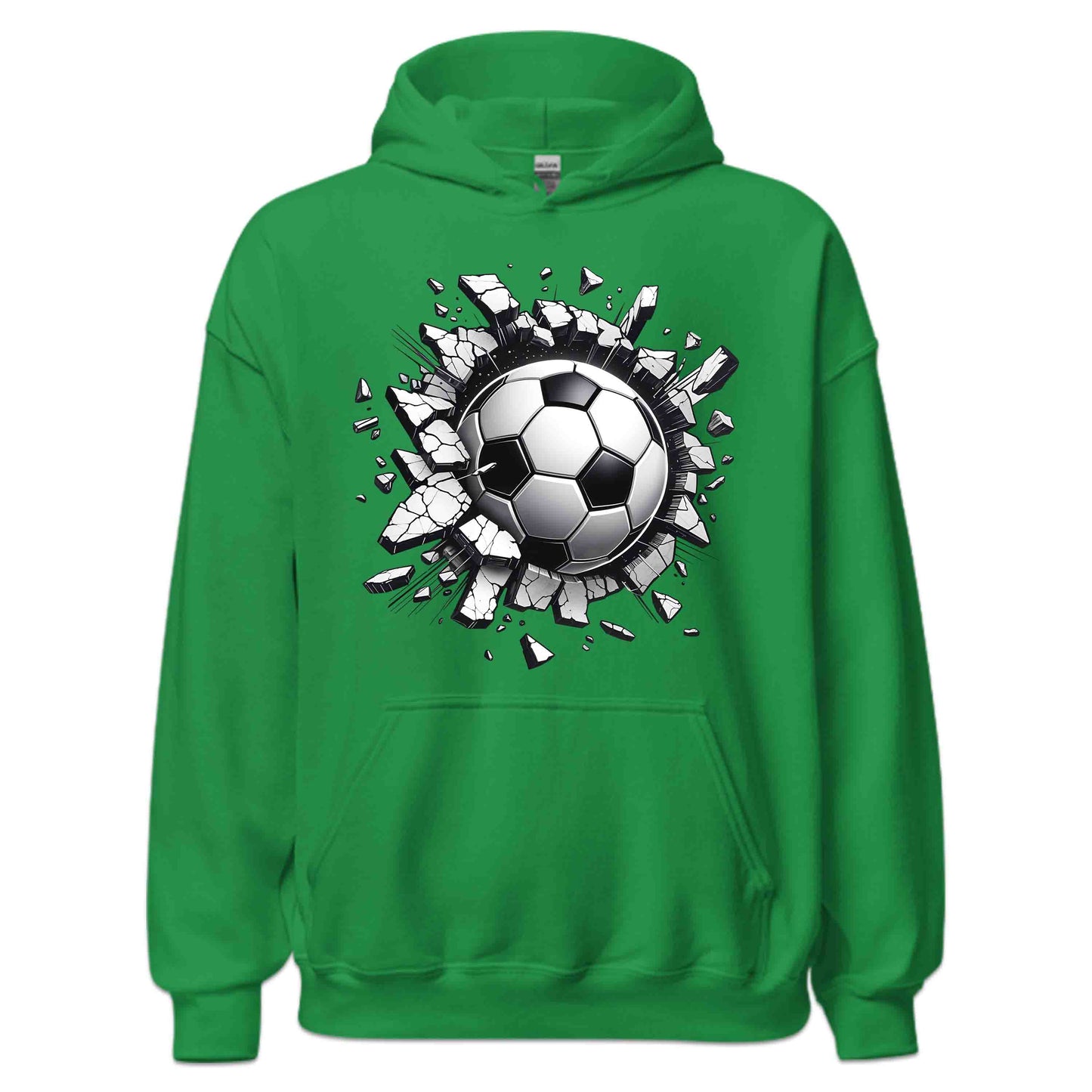 Soccer Ball Breaking Through Wall 3D Realistic Shattering Football | PRODUCT CODE: SCROBLABRKNW