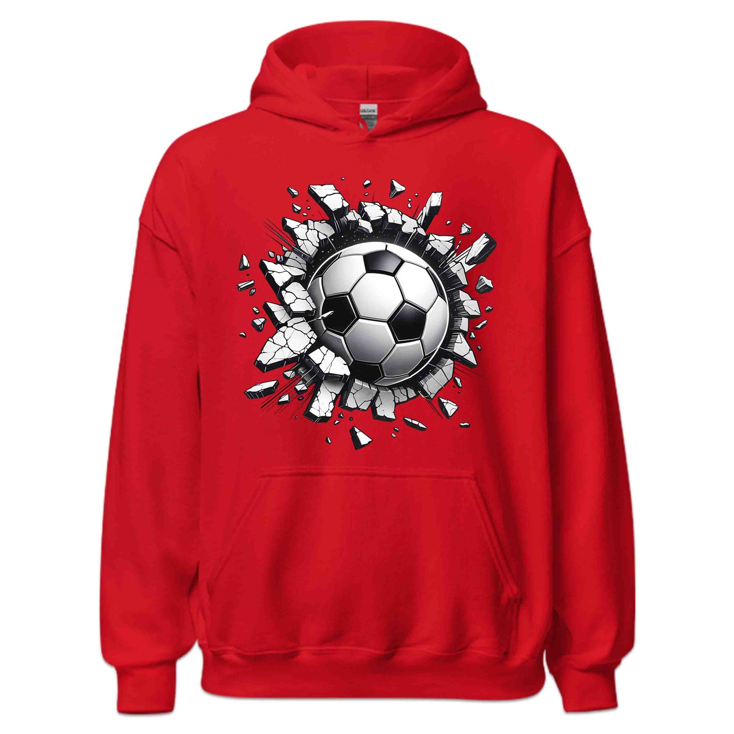 Soccer Ball Breaking Through Wall 3D Realistic Shattering Football | PRODUCT CODE: SCROBLABRKNW