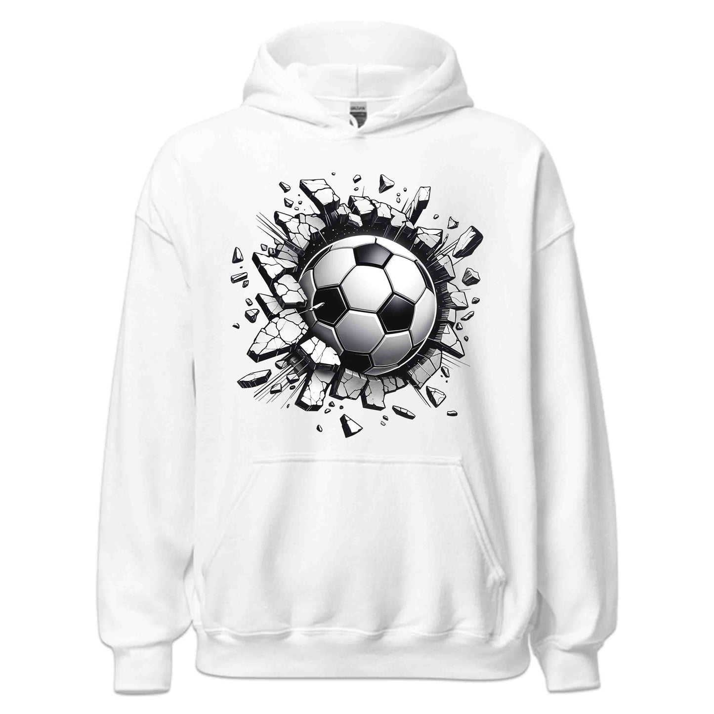 Soccer Ball Breaking Through Wall 3D Realistic Shattering Football | PRODUCT CODE: SCROBLABRKNW