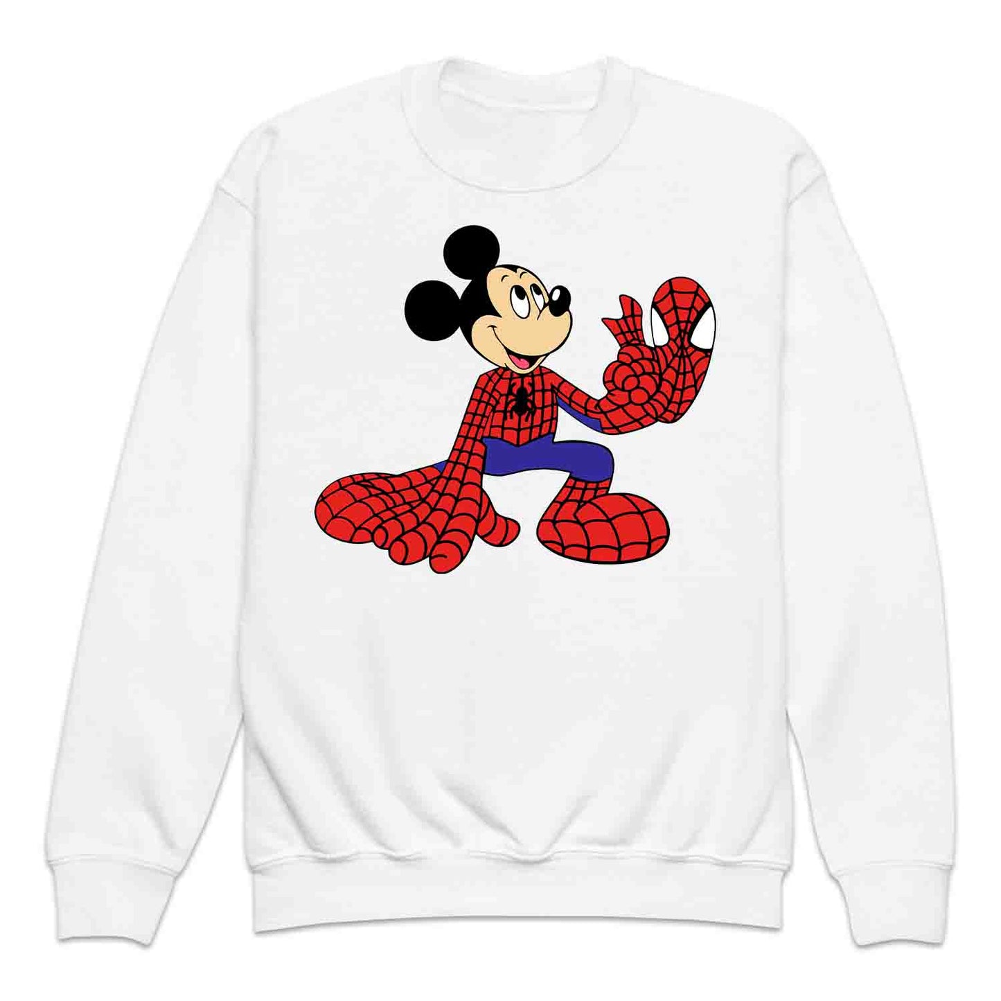 Superhero Mashup Kids T-Shirt | Mickey as Spider-Man Kids Jumper | Disney x Marvel Crossover Hoodie | PRODUCT CODE: SDHBJEPOIWM