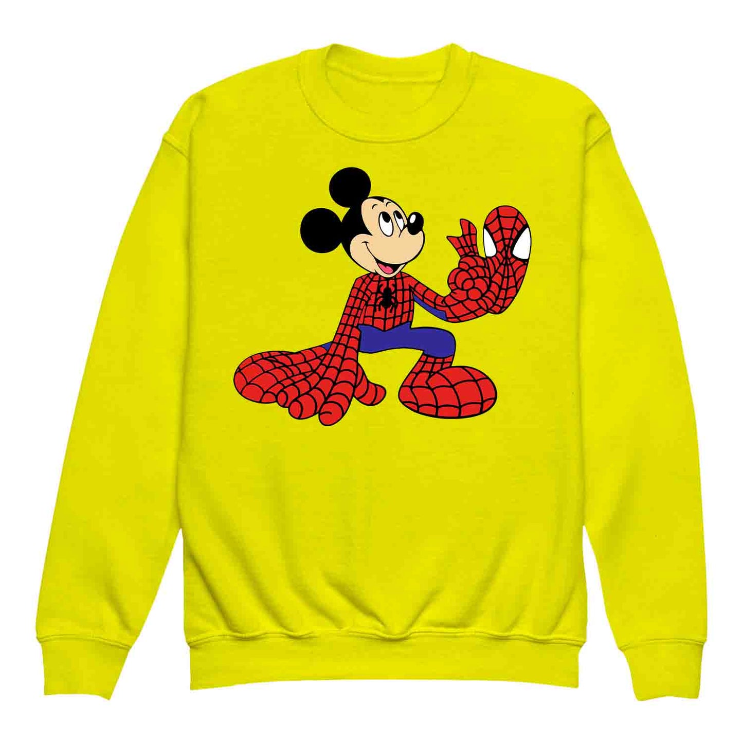 Superhero Mashup Kids T-Shirt | Mickey as Spider-Man Kids Jumper | Disney x Marvel Crossover Hoodie | PRODUCT CODE: SDHBJEPOIWM