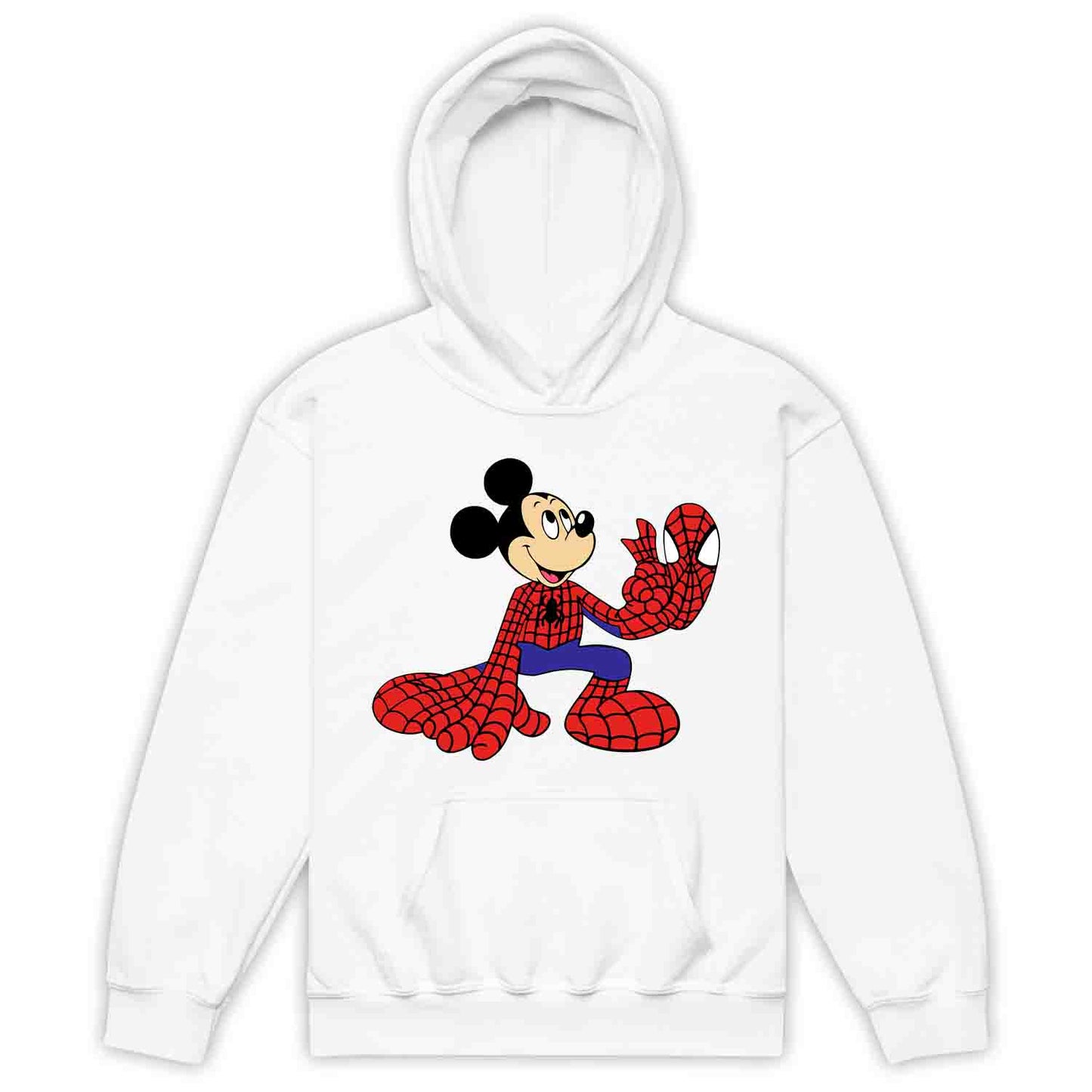 Superhero Mashup Kids T-Shirt | Mickey as Spider-Man Kids Jumper | Disney x Marvel Crossover Hoodie | PRODUCT CODE: SDHBJEPOIWM