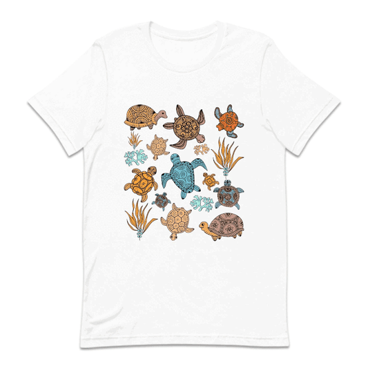 Retro Sea Turtle Collection Ocean Wildlife | PRODUCT CODE: SETRLCOLVN