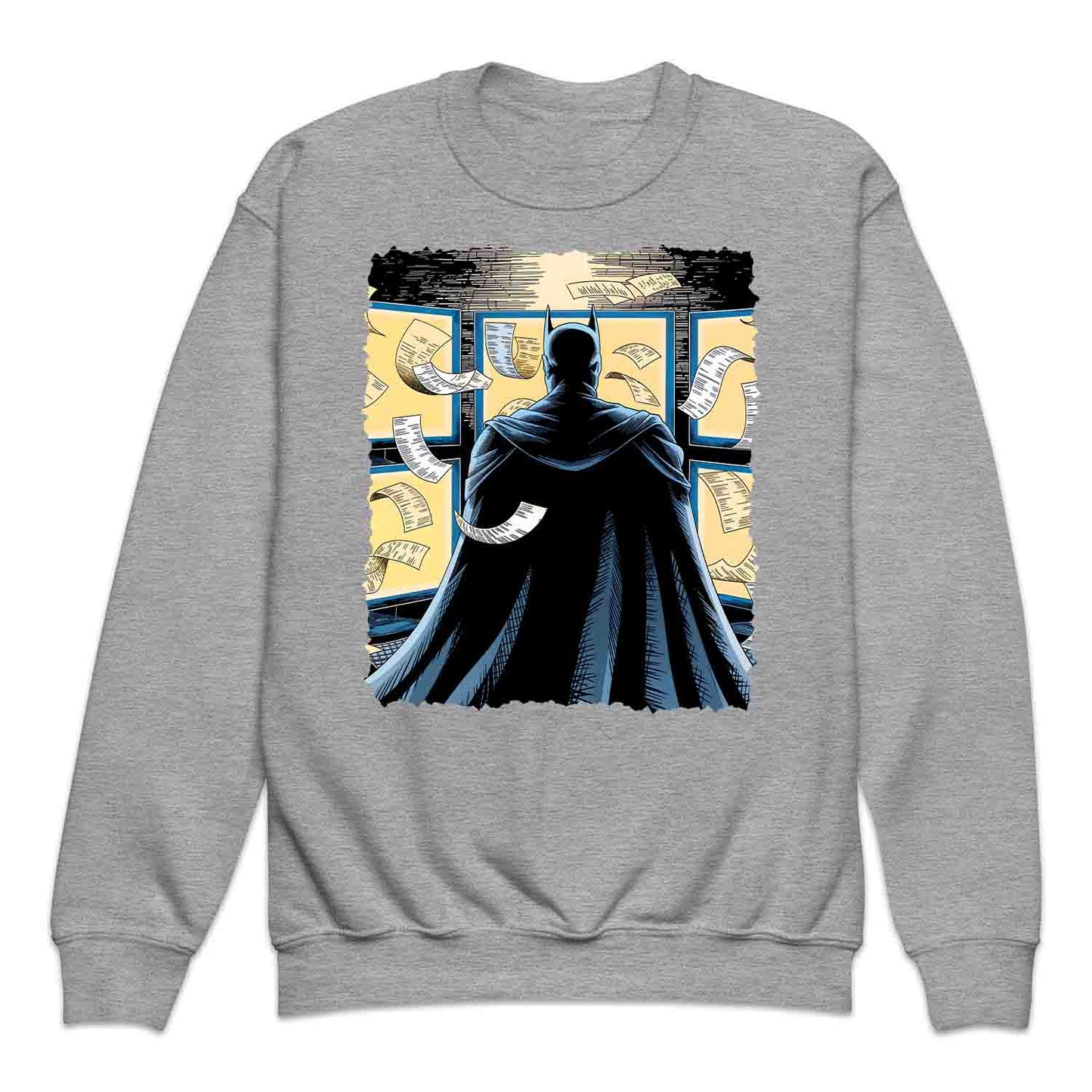 Dark Knight Batman Kids T-Shirt | Gotham Vigilante Kids Jumper | DC Comic Superhero Hoodie | PRODUCT CODE: SJRLKBTCDMS