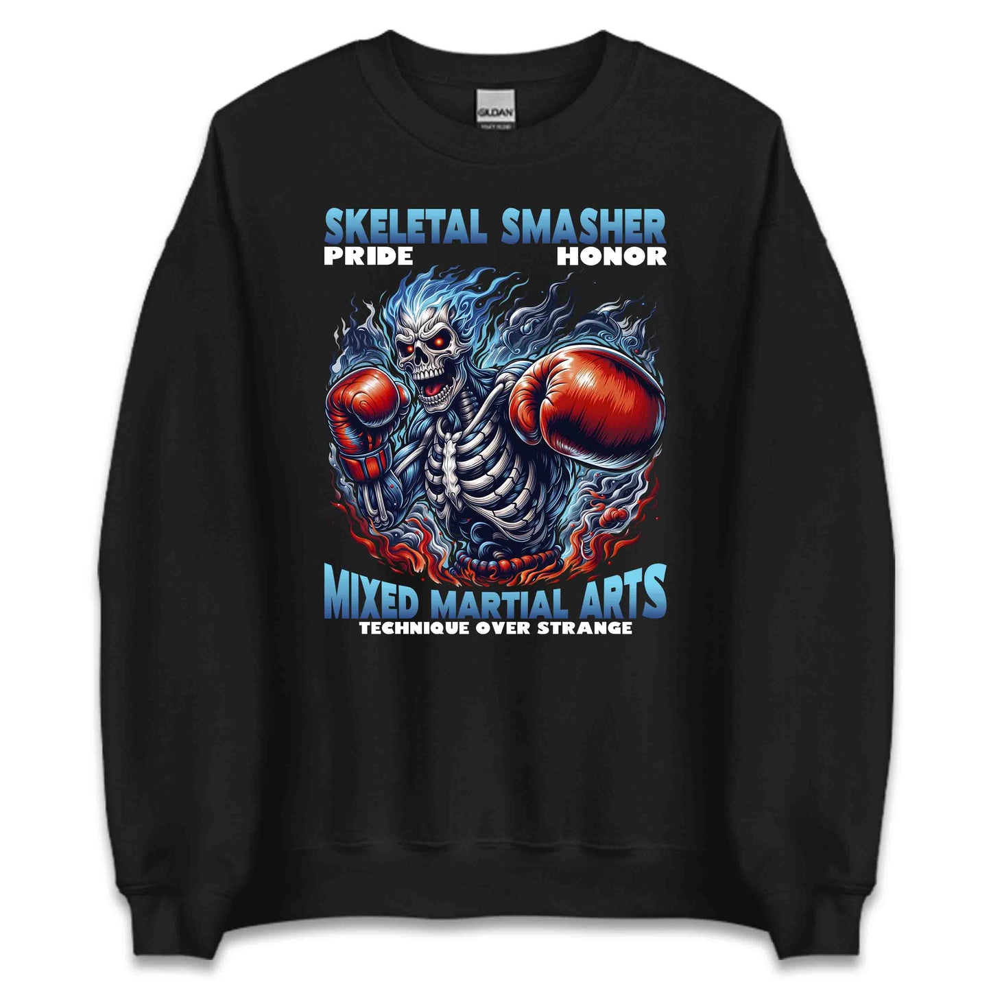 Skeletal Smasher MMA Fiery Boxing Skeleton | PRODUCT CODE: SKMRTASFBXOGP