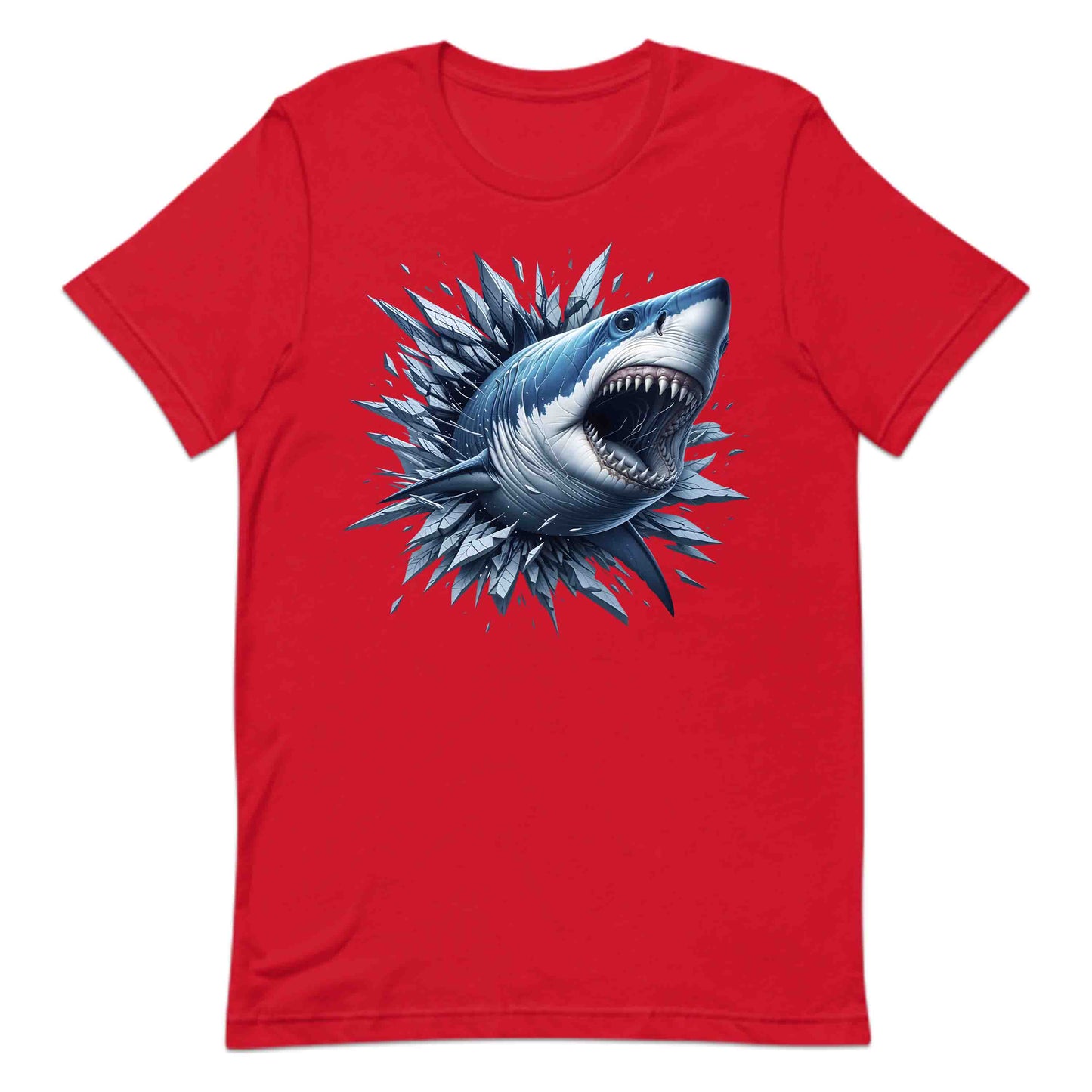 Shark Breaking Through Ice Epic Shark Attack 3D Great White Shark | PRODUCT CODE: SKRHBKMRICEP