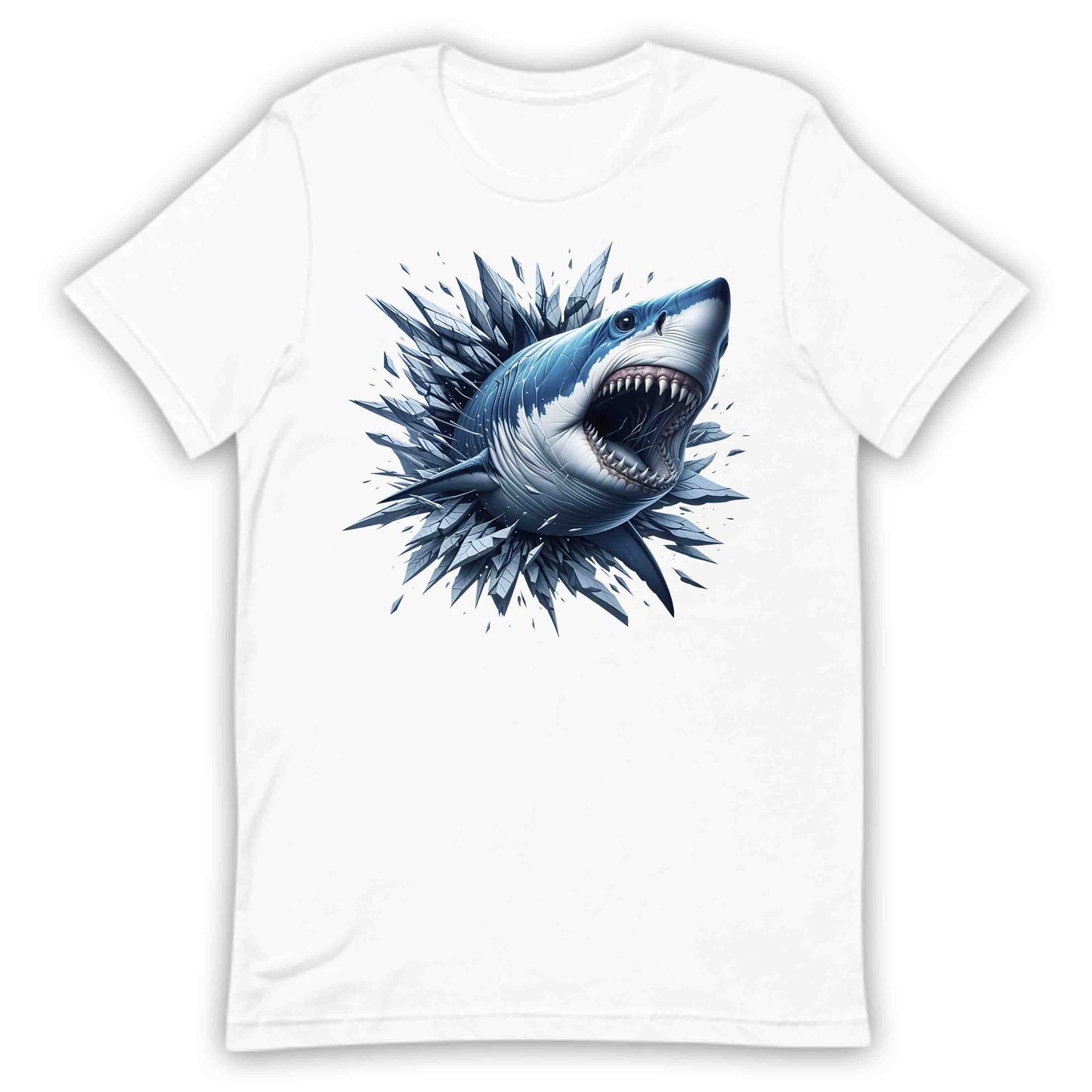 Shark Breaking Through Ice Epic Shark Attack 3D Great White Shark | PRODUCT CODE: SKRHBKMRICEP