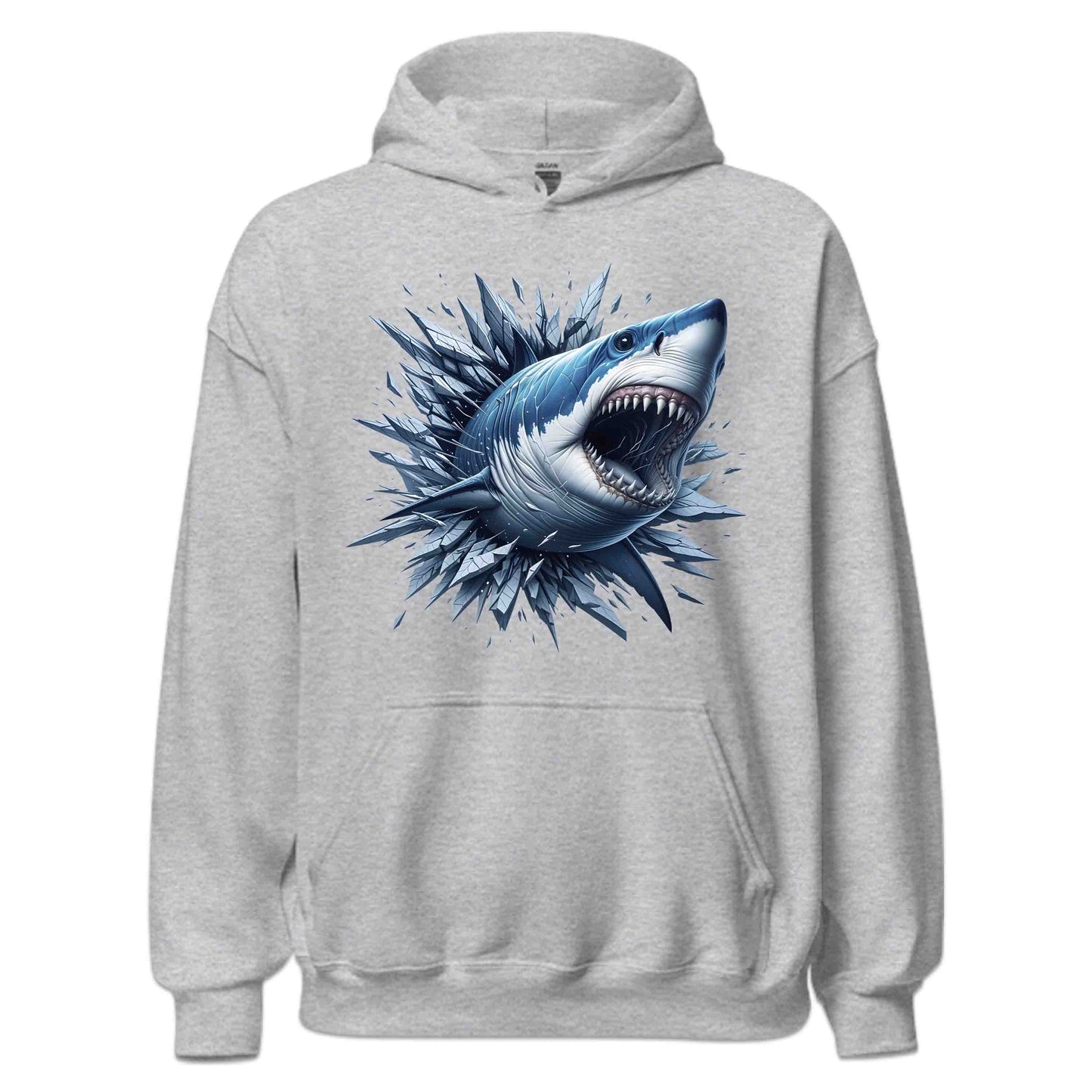 Shark Breaking Through Ice Epic Shark Attack 3D Great White Shark | PRODUCT CODE: SKRHBKMRICEP