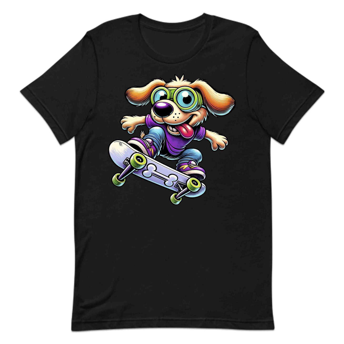Skateboarding Dog Puppy Skateboarder Sports Lovers | PRODUCT CODE: SKTRBDGOPUYC