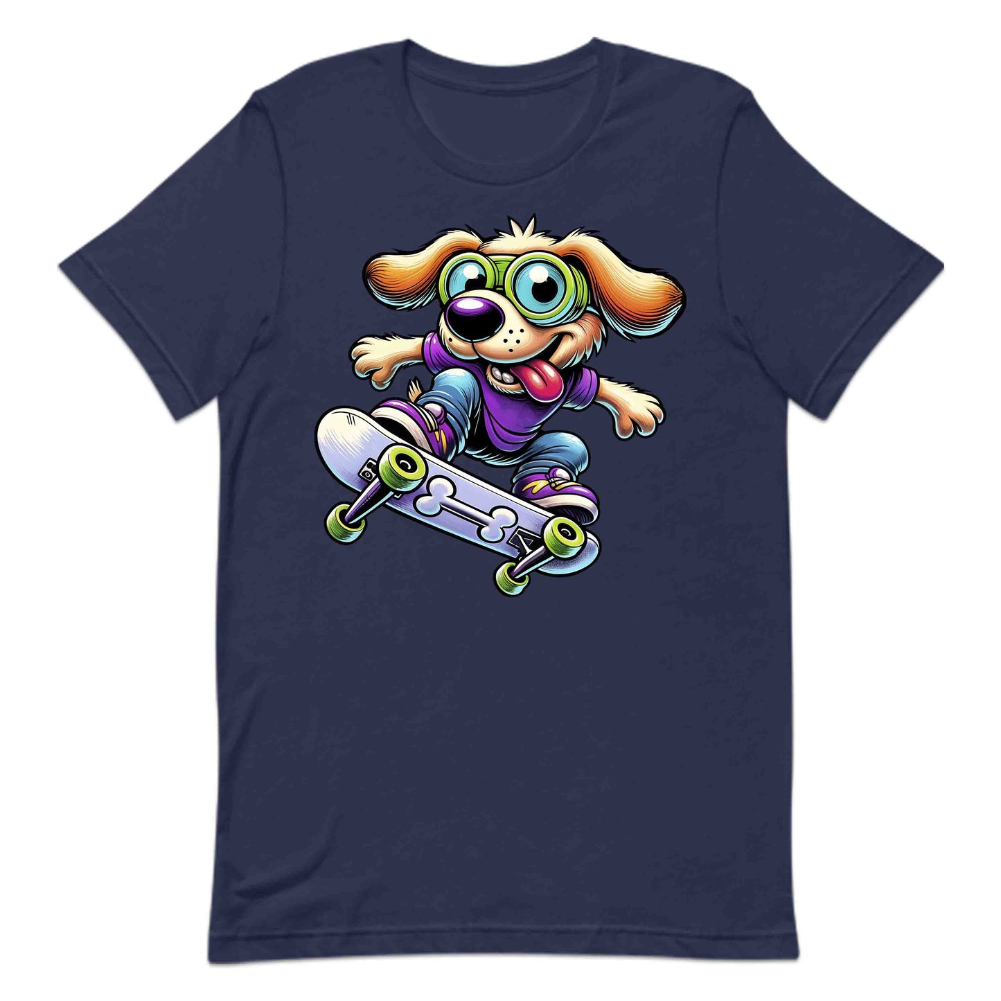Skateboarding Dog Puppy Skateboarder Sports Lovers | PRODUCT CODE: SKTRBDGOPUYC