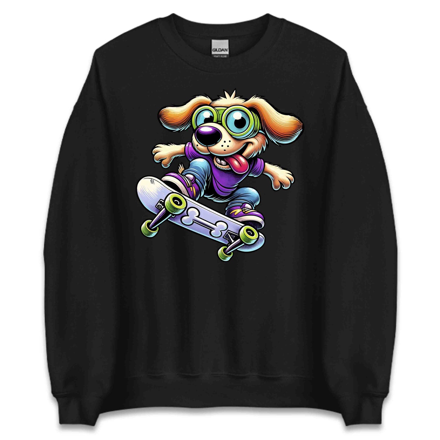 Skateboarding Dog Puppy Skateboarder Sports Lovers | PRODUCT CODE: SKTRBDGOPUYC