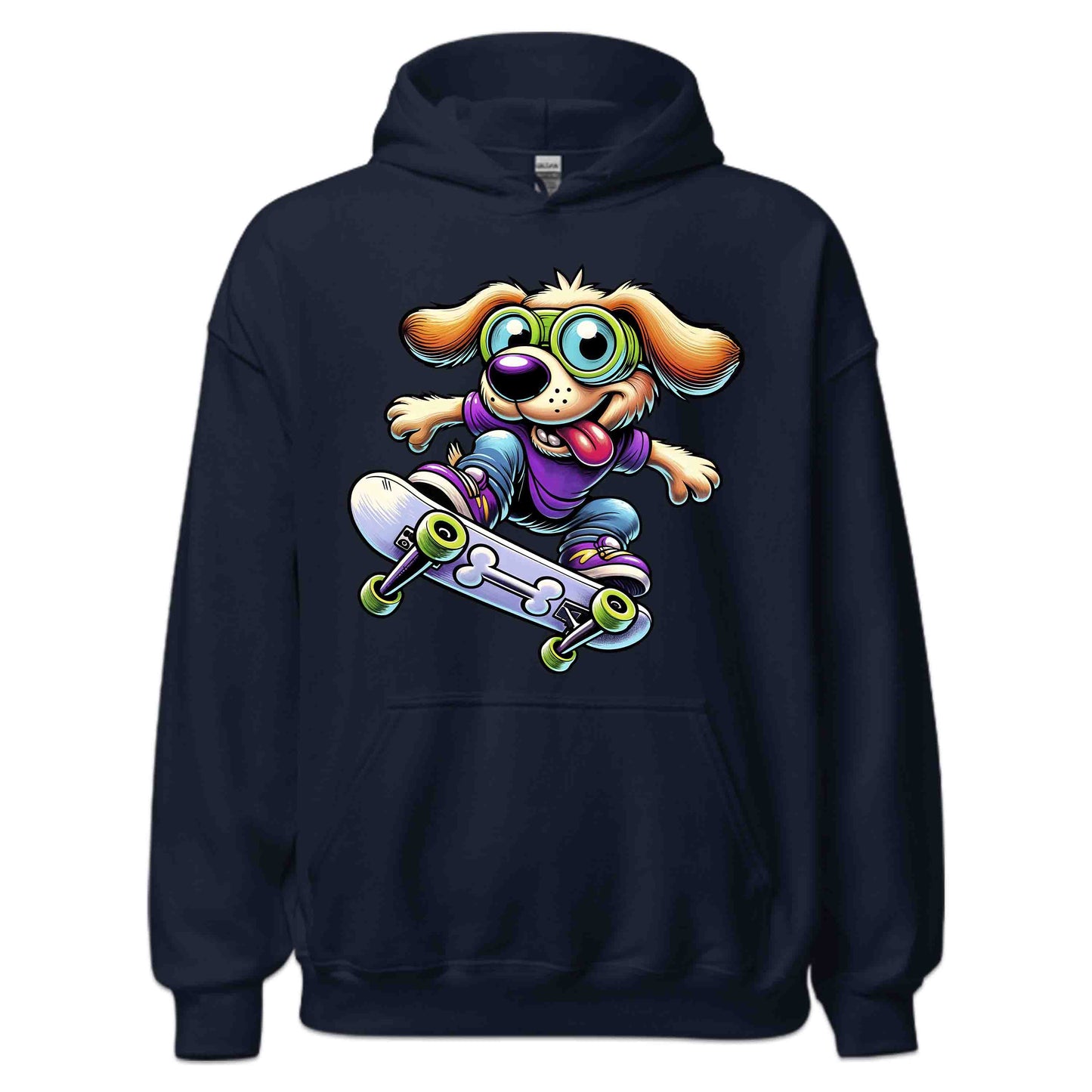 Skateboarding Dog Puppy Skateboarder Sports Lovers | PRODUCT CODE: SKTRBDGOPUYC