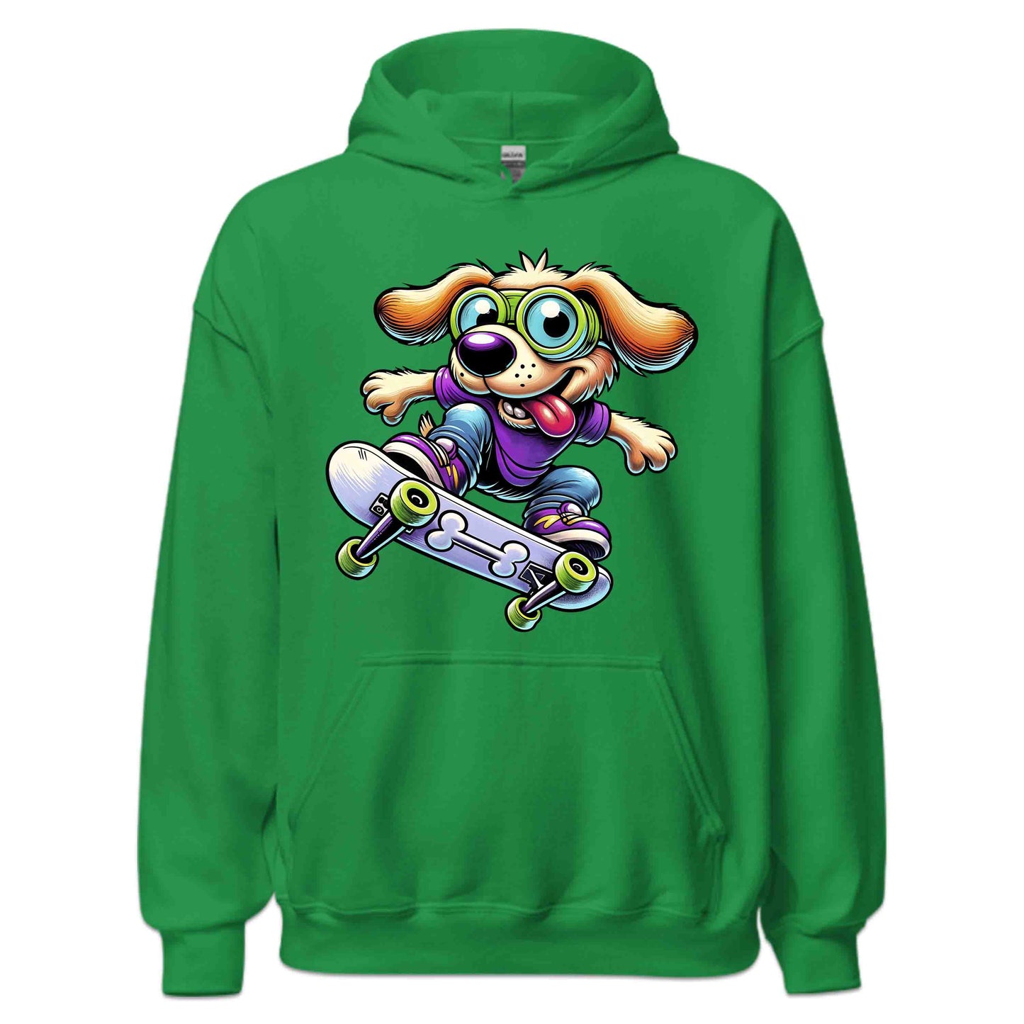 Skateboarding Dog Puppy Skateboarder Sports Lovers | PRODUCT CODE: SKTRBDGOPUYC