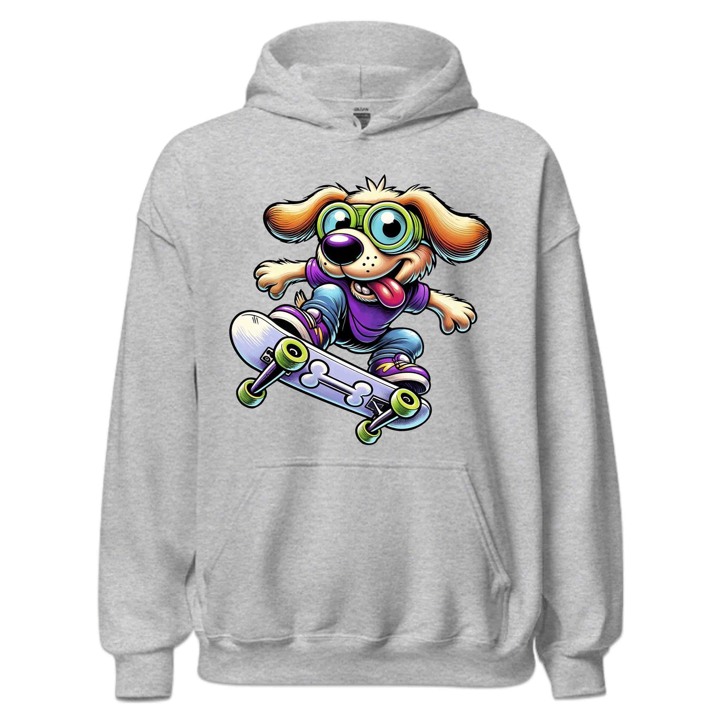 Skateboarding Dog Puppy Skateboarder Sports Lovers | PRODUCT CODE: SKTRBDGOPUYC