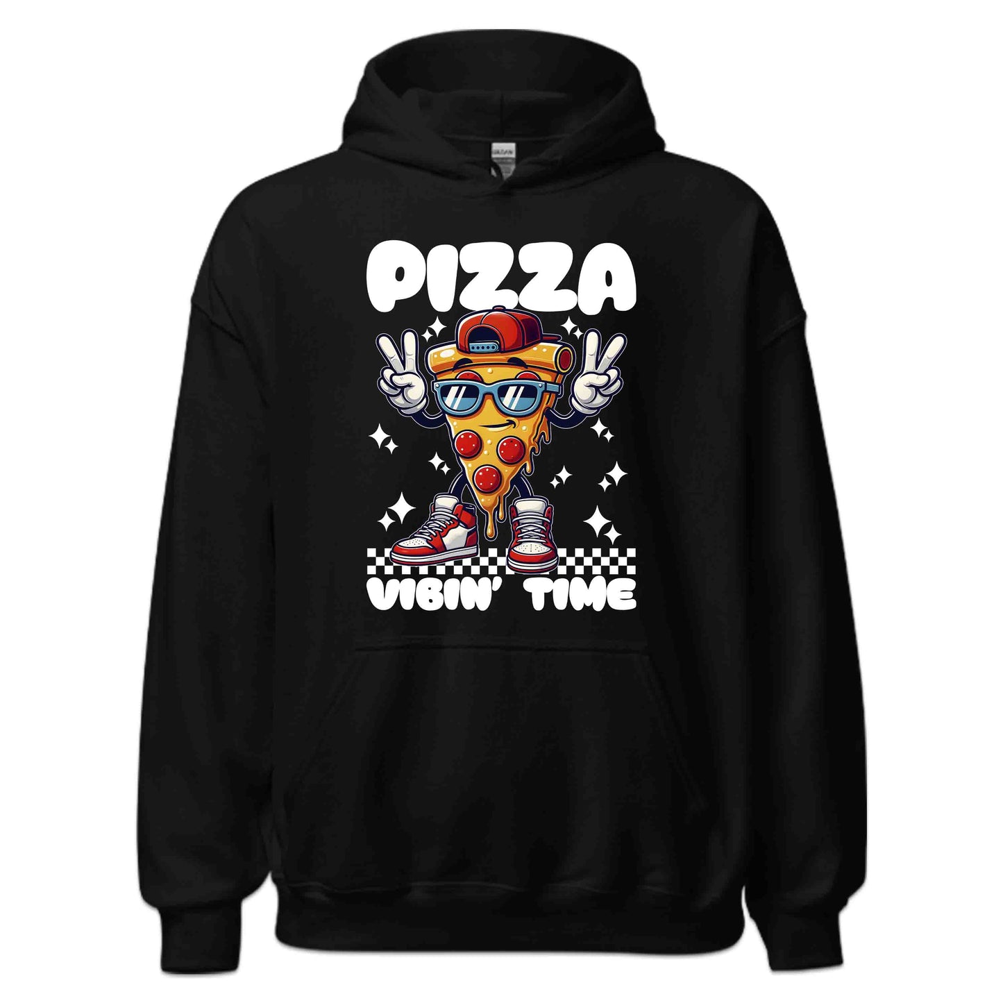 Funny Pizza Slice Hilarious Pizza Slice with Sunglasses & Sneakers | PRODUCT CODE: SLCFNYPZIALVT