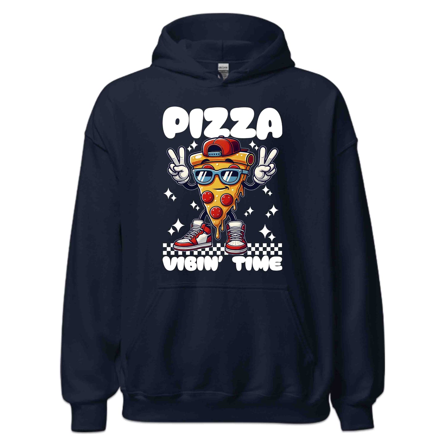 Funny Pizza Slice Hilarious Pizza Slice with Sunglasses & Sneakers | PRODUCT CODE: SLCFNYPZIALVT