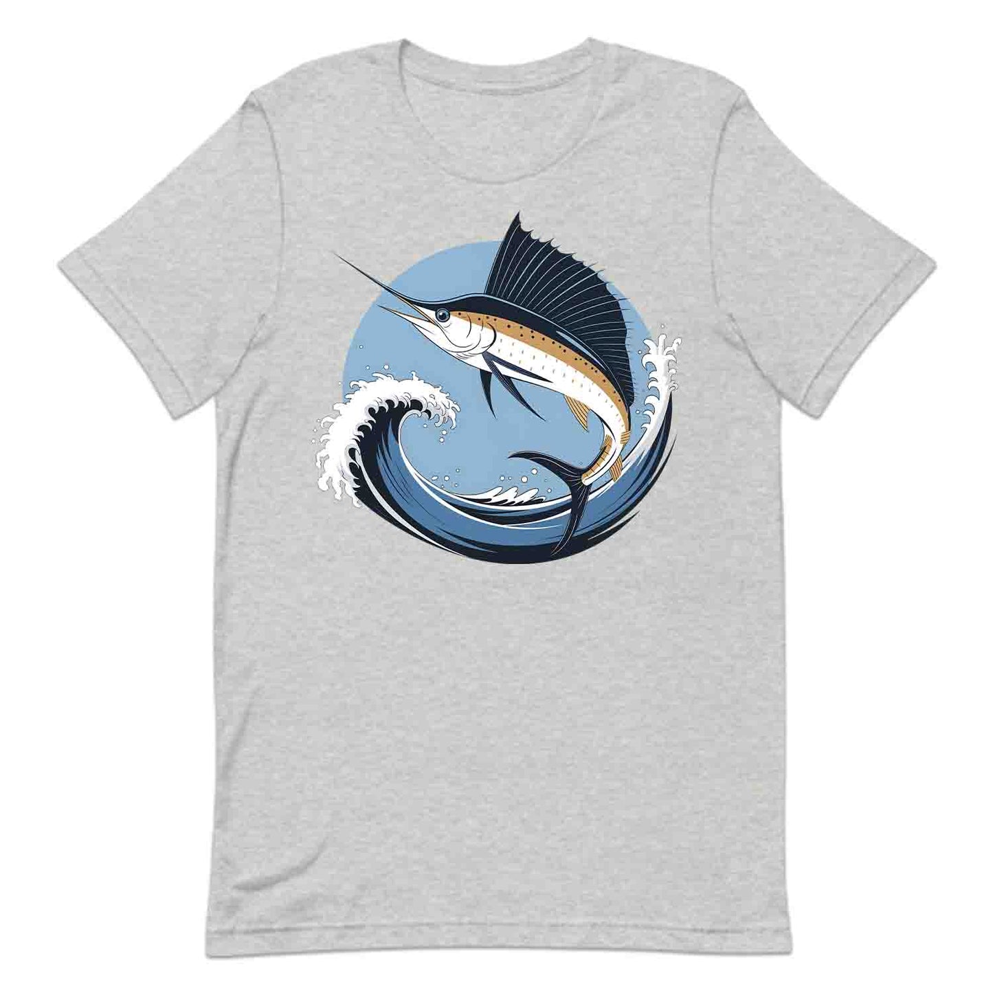 Sailfish Ocean Fishing T-Shirt, Sweatshirt, Hoodie – Vintage Nautical & Deep Sea Angler Vibes | PRODUCT CODE: SLFBVEUPQNV