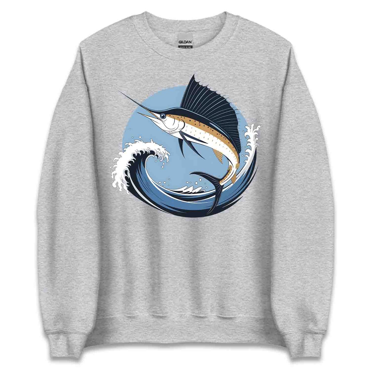 Sailfish Ocean Fishing T-Shirt, Sweatshirt, Hoodie – Vintage Nautical & Deep Sea Angler Vibes | PRODUCT CODE: SLFBVEUPQNV