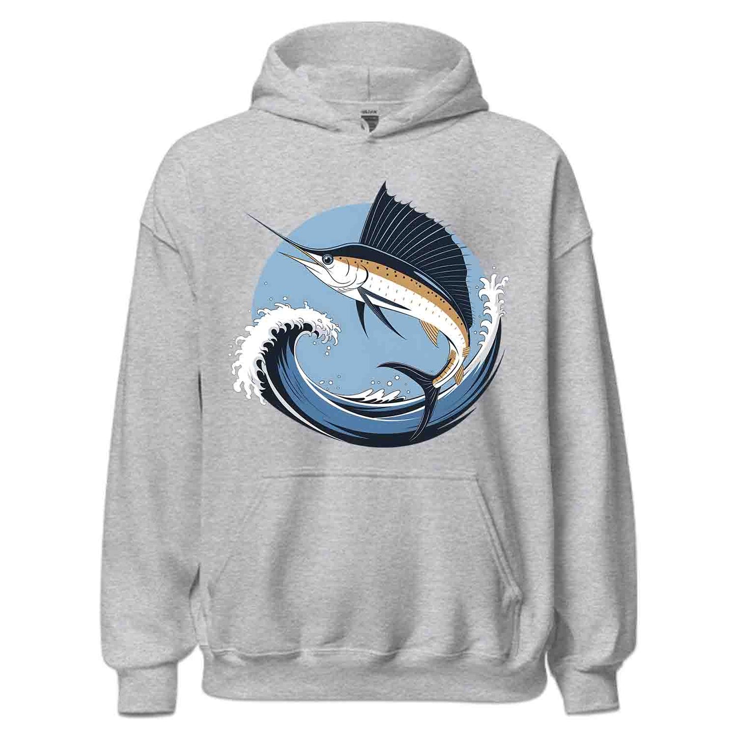 Sailfish Ocean Fishing T-Shirt, Sweatshirt, Hoodie – Vintage Nautical & Deep Sea Angler Vibes | PRODUCT CODE: SLFBVEUPQNV