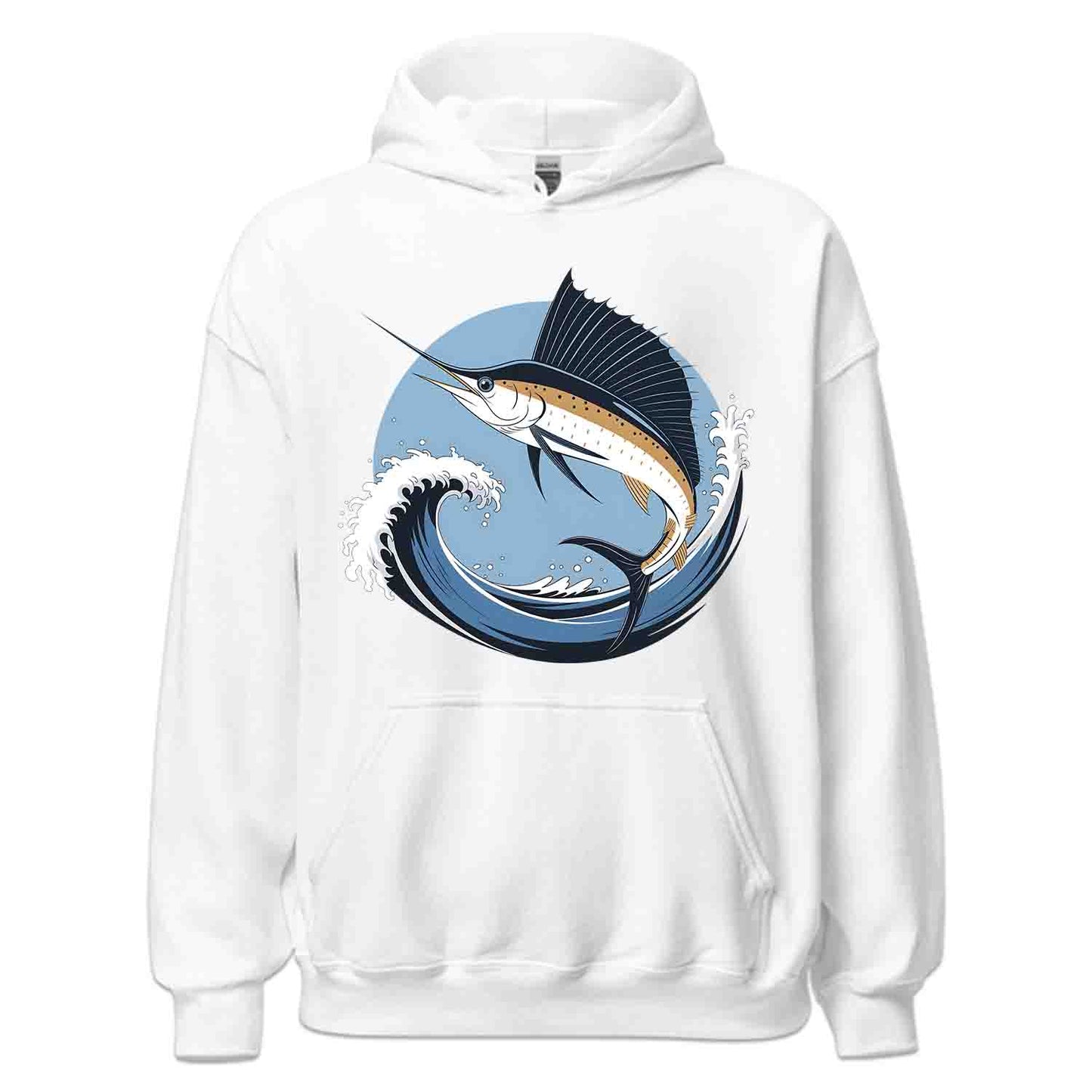 Sailfish Ocean Fishing T-Shirt, Sweatshirt, Hoodie – Vintage Nautical & Deep Sea Angler Vibes | PRODUCT CODE: SLFBVEUPQNV