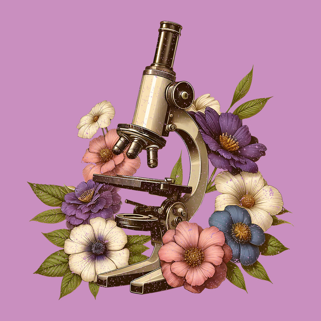 Floral Microscope Medical Lab Tech MLT | PRODUCT CODE: SLRMCRPOS
