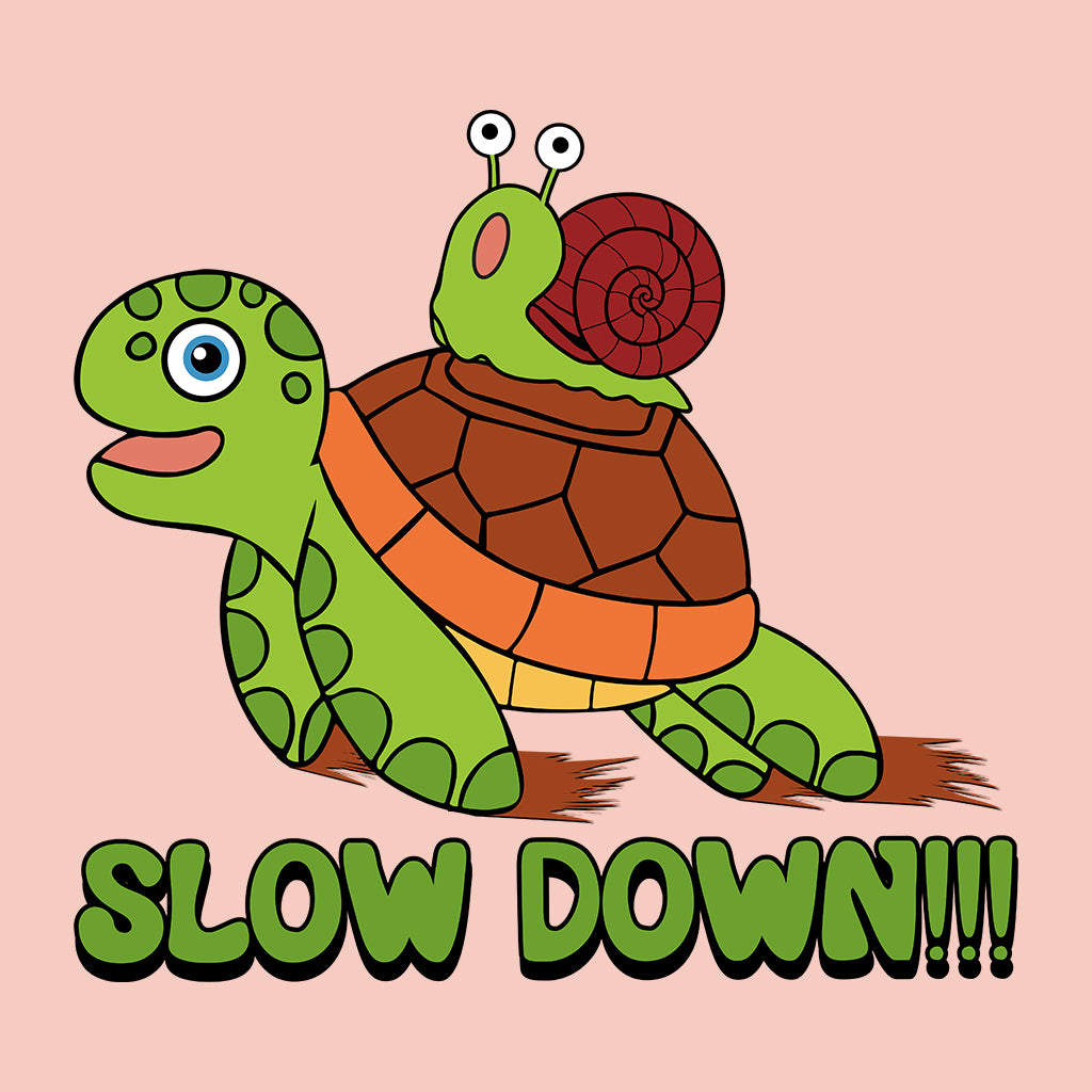 Slow Down Turtle Cute Snail | PRODUCT CODE: SLWDTRNAL