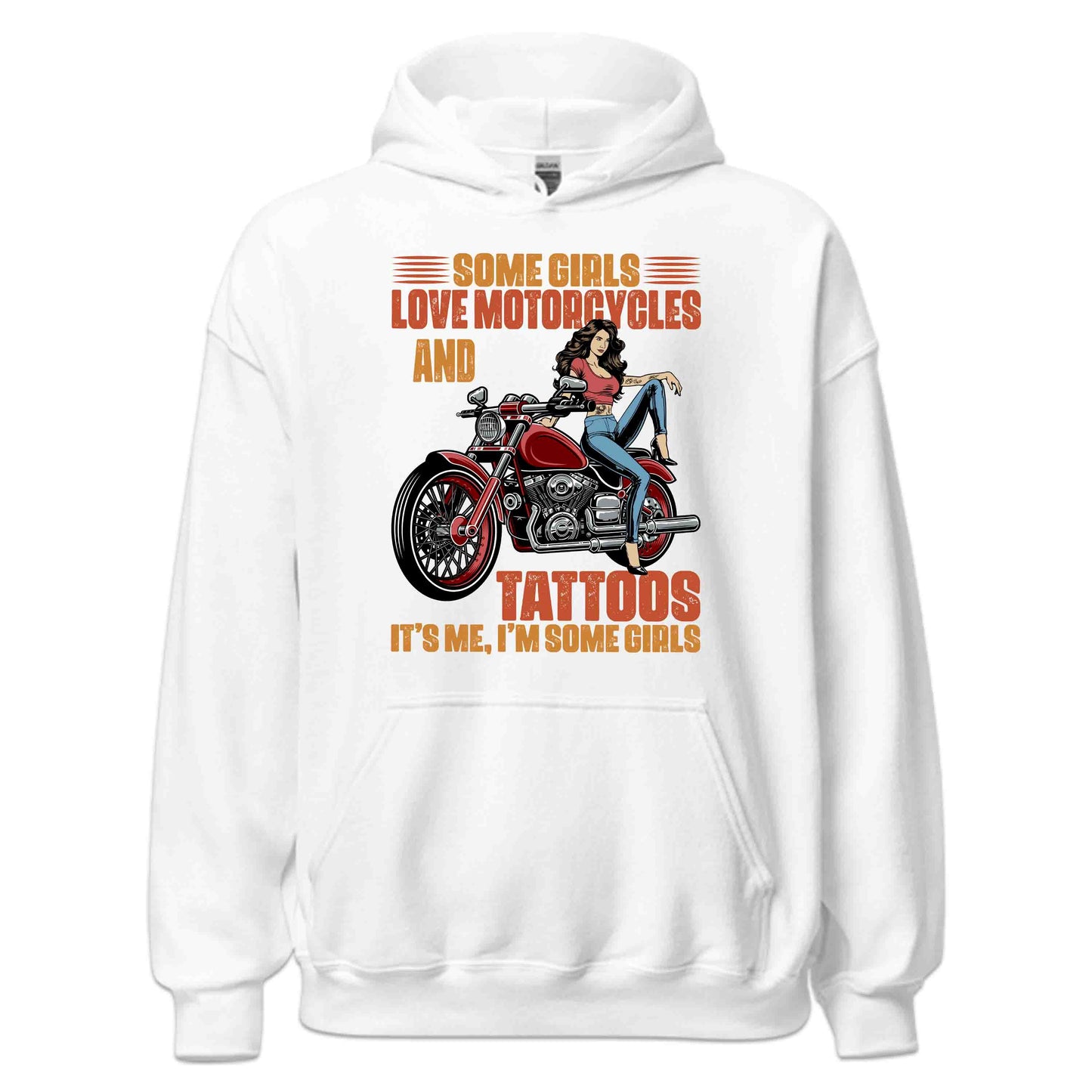 Some Girls Love Motorcycles & Tattoos Vintage Biker Chic | PRODUCT CODE: SMGRLVEMOTRA