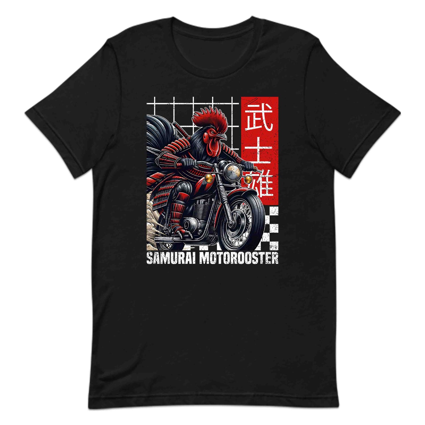 Samurai Motorooster Japanese Warrior Armor Rooster Motorbike Lovers | PRODUCT CODE: SMRSONJWYANWJA