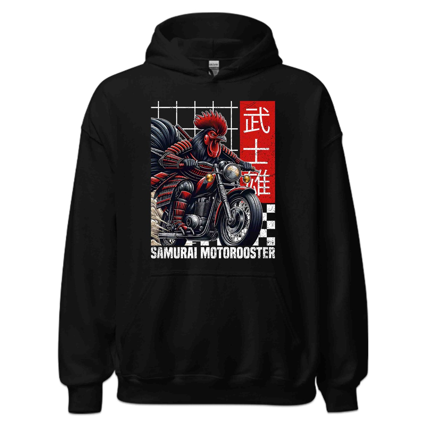 Samurai Motorooster Japanese Warrior Armor Rooster Motorbike Lovers | PRODUCT CODE: SMRSONJWYANWJA