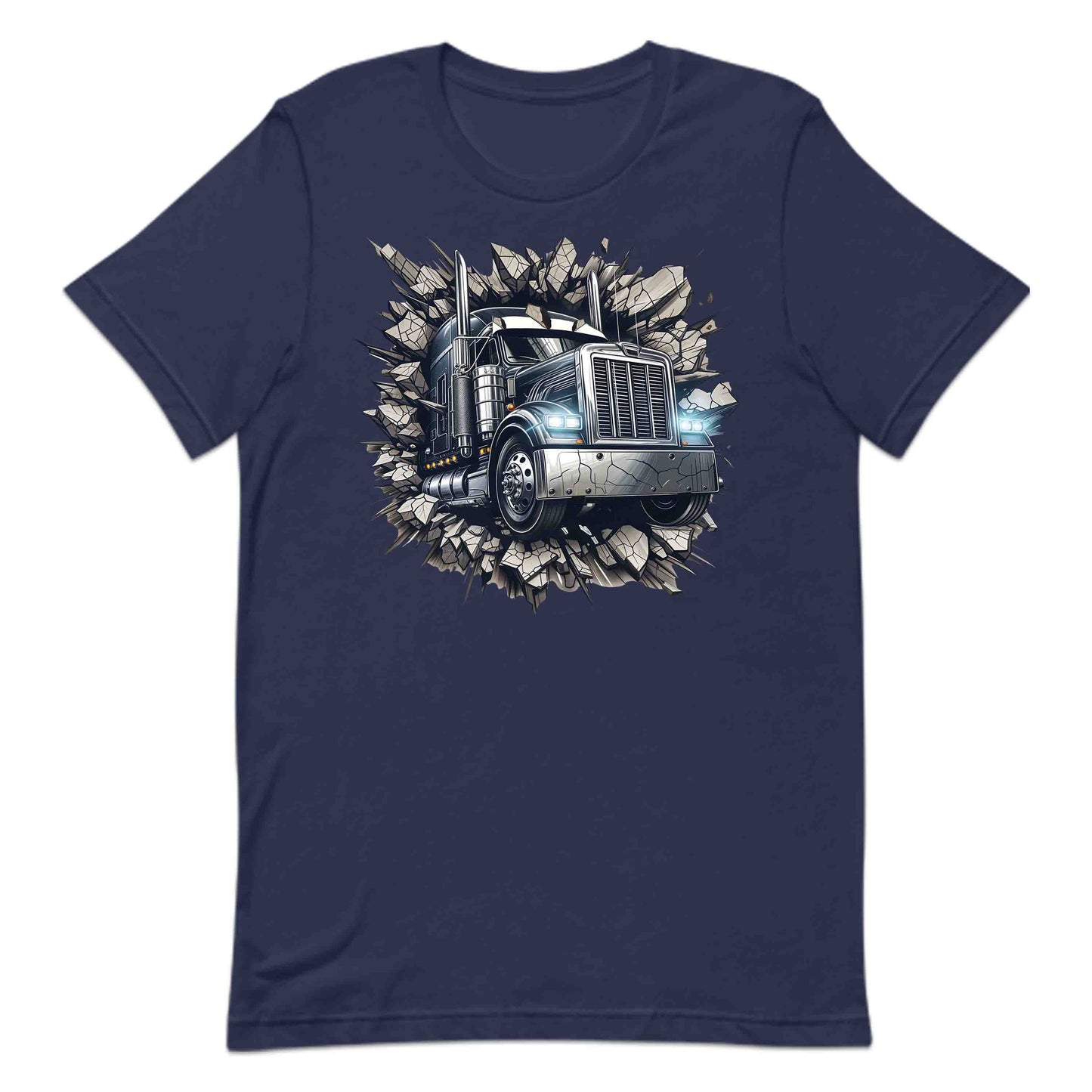 Semi-Truck Breaking Through Wall 3D Realistic Big Rig Smashing | PRODUCT CODE: SMTRKBRKWLAG