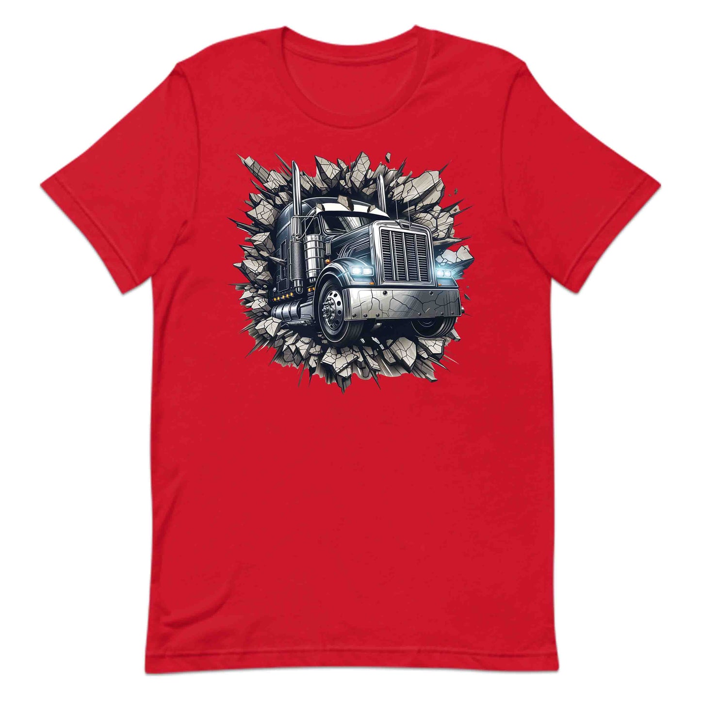 Semi-Truck Breaking Through Wall 3D Realistic Big Rig Smashing | PRODUCT CODE: SMTRKBRKWLAG