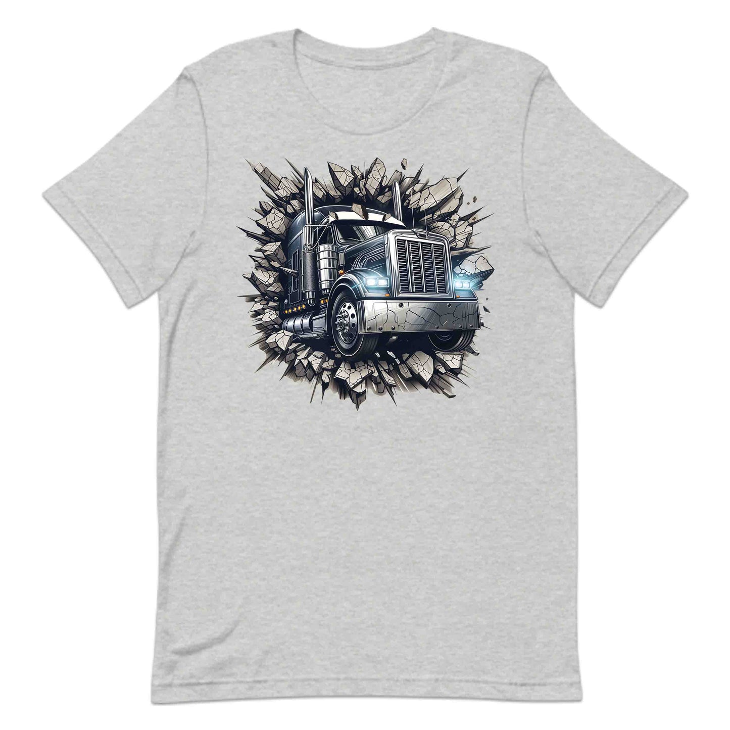 Semi-Truck Breaking Through Wall 3D Realistic Big Rig Smashing | PRODUCT CODE: SMTRKBRKWLAG