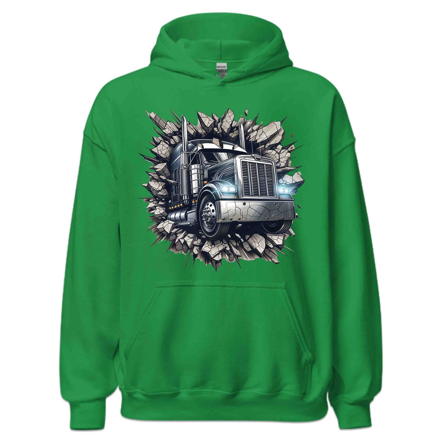 Semi-Truck Breaking Through Wall 3D Realistic Big Rig Smashing | PRODUCT CODE: SMTRKBRKWLAG