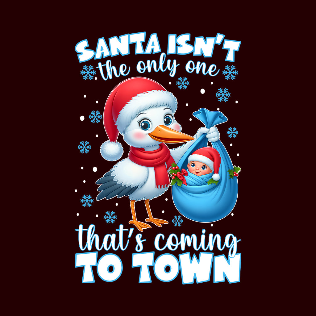 Christmas Stork and Baby Xmas Pregnancy Announcement | PRODUCT CODE: SNTBYPRGNC