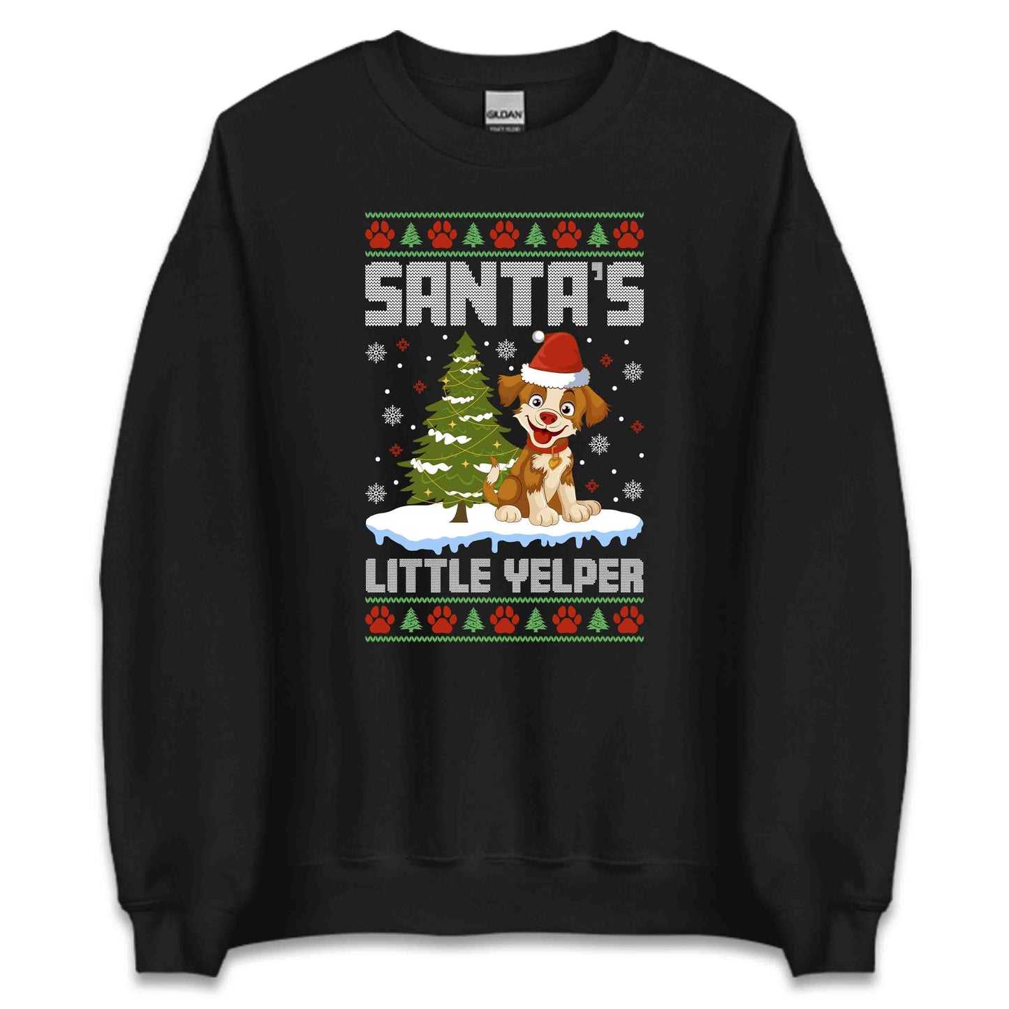 Santa’s Little Yelper Christmas Dog | PRODUCT CODE: SNTLEYPRCHDG