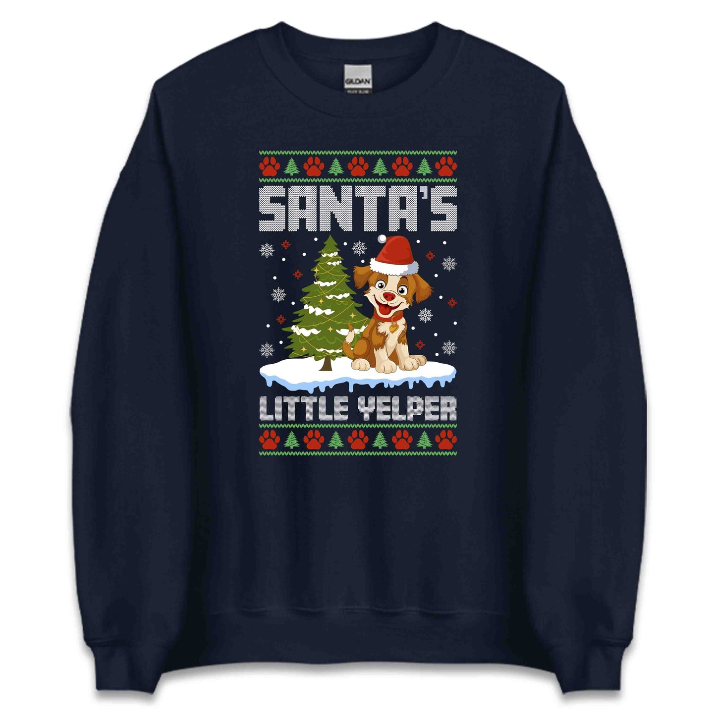Santa’s Little Yelper Christmas Dog | PRODUCT CODE: SNTLEYPRCHDG