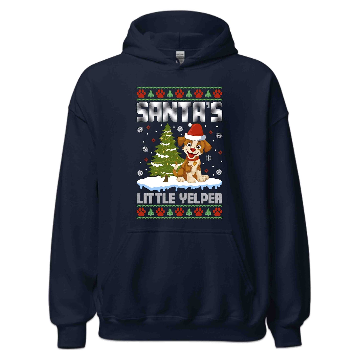 Santa’s Little Yelper Christmas Dog | PRODUCT CODE: SNTLEYPRCHDG